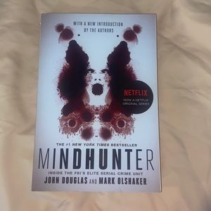 “Mind Hunter”. Gently Worn. No annotations, but a couple page creases.